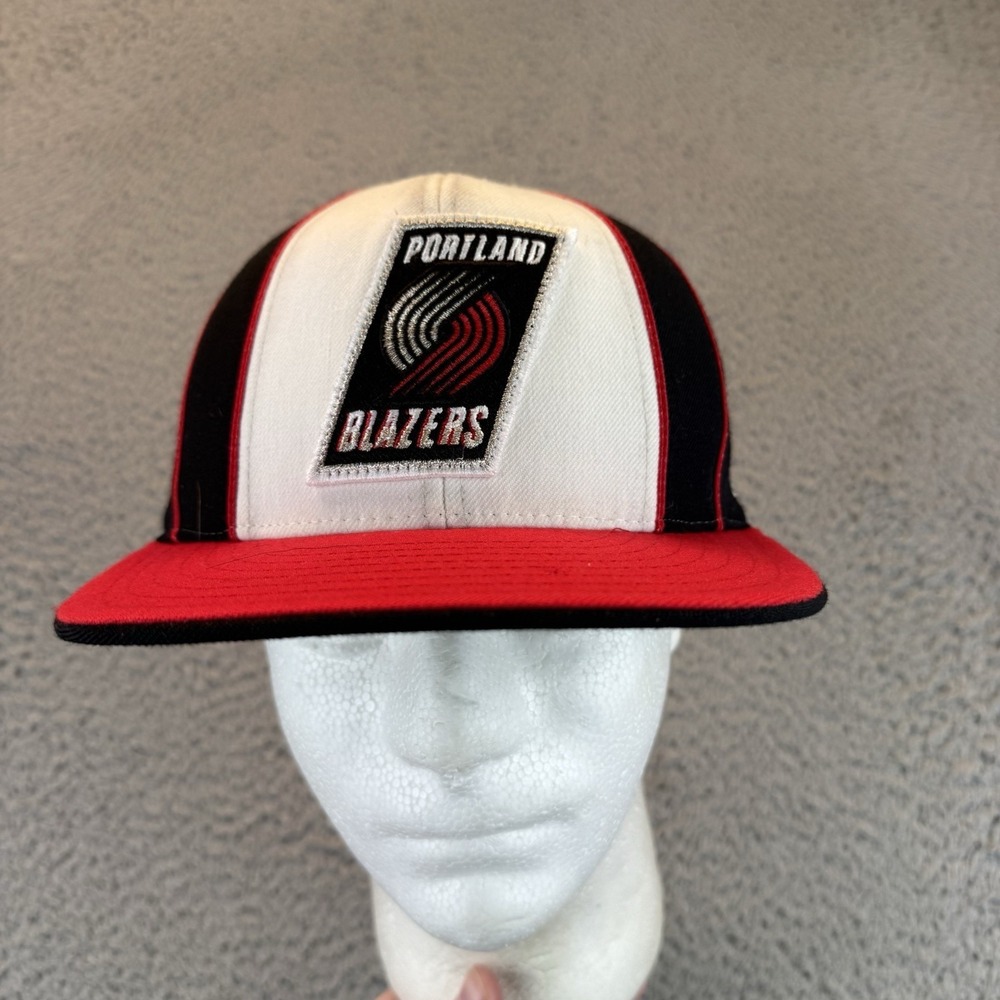 Portland Trail Blazers Vintage Reebok Early 2000's Era Fitted Cap Size 7 3/8 Y2k